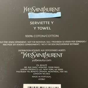 100% YSL Towel